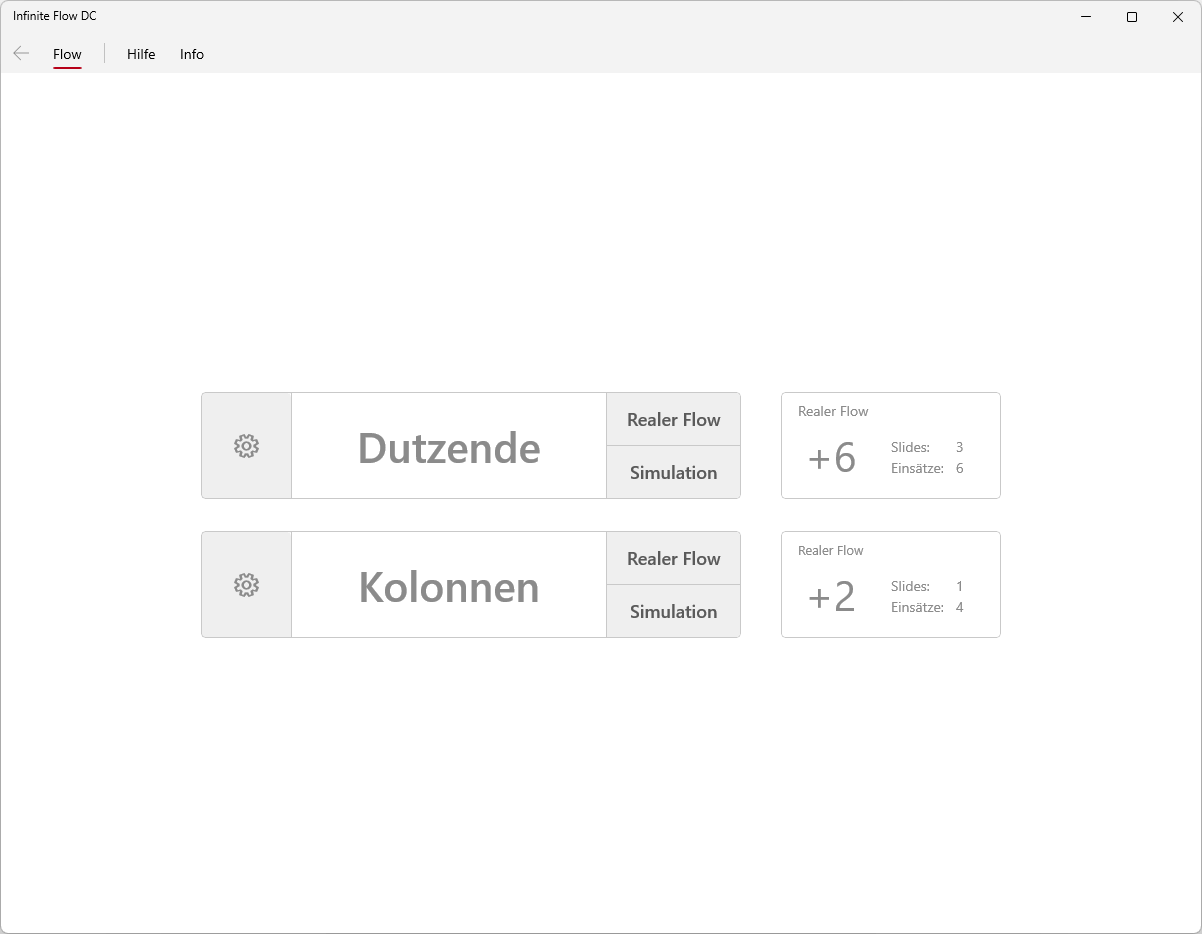 Infinit Flow Drittelchancen Startseite