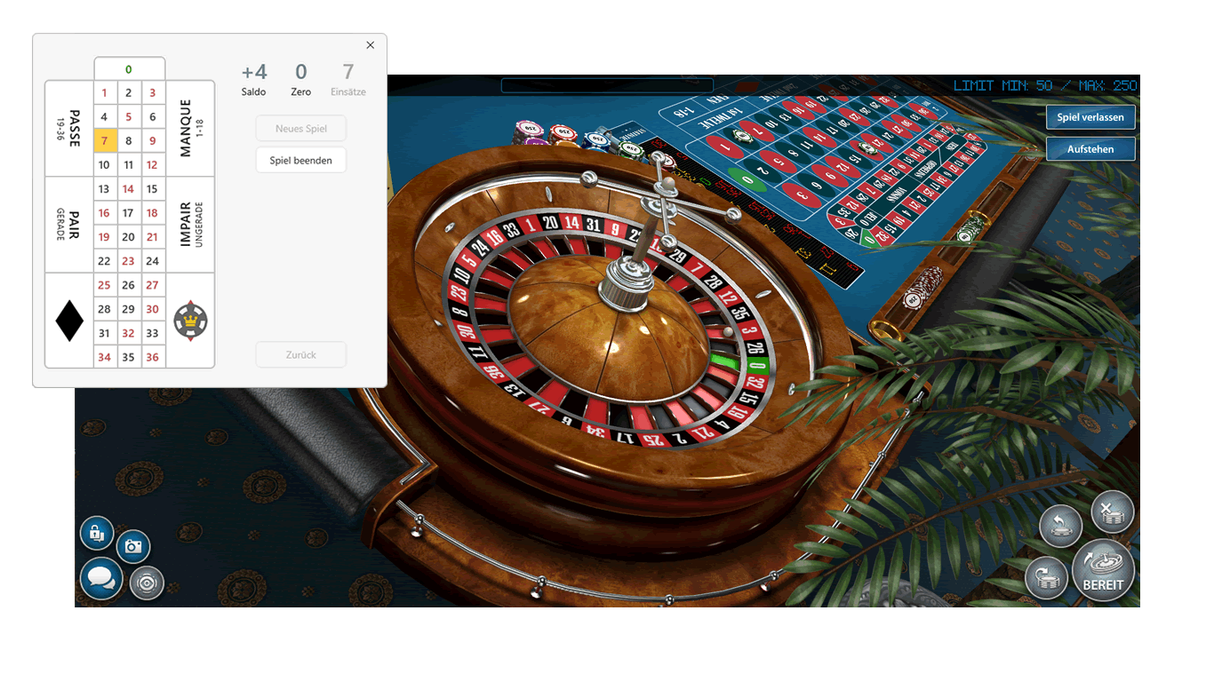 Secart im Online-Casino spielen